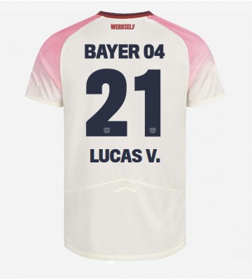 Bayer Leverkusen Lucas Vazquez #21 Replika Udebanetrøje 2025-26 Kortærmet